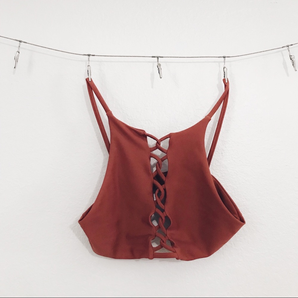 Stone Fox Swim West Indie Iver Halter Top